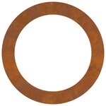 vidaXL Jardinière en Acier Corten Acier corten Grand Jardinières