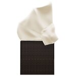 vidaXL Lit de salon d'extérieur toit et coussins Marron Résine tressée