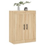 vidaXL Armoire murale chêne sonoma 69 5x34x90 cm bois d'ingénierie