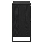 vidaXL Buffet 3 Pièces Chêne noir 60 x 35 x 70 cm