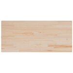 vidaXL Dessus de table 90x40x1 7 cm rectangulaire bois de pin massif