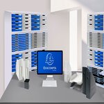 Exacompta Set de tiroirs de bureau Office 3 tiroirs Gris clair