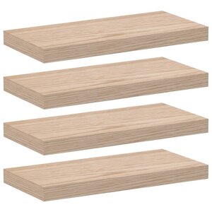 vidaXL Étagères flottantes 4 Pièces 50x23 5x4 cm bois d'ingénierie