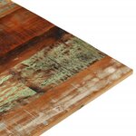 vidaXL Dessus de table rectangulaire 70x80 cm 15-16 mm Bois récupéré