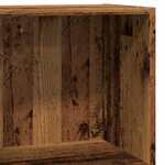 vidaXL Bibliothèque vieux bois 60x30x77 cm bois d'ingénierie