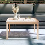 vidaXL Table de jardin 82 5x82 5x45 cm bois massif de pin