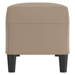 Banc banquette cappuccino 100 x 35 x 41 cm synthétique 02_0010480