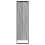 vidaXL Bibliothèque Gris Sonoma 68 x 30 x 108.5 cm Bois d'ingénierie