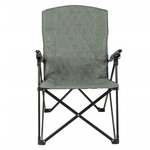 Bo-camp chaise de camping pliable stanwix vert