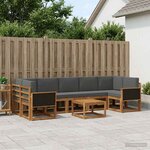 vidaXL Ensemble de canapés d'extérieur 6 pc