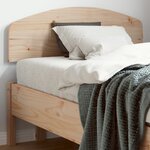 vidaXL Tête de lit 90 cm bois massif de pin