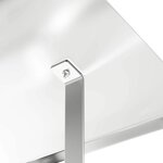 vidaXL Hotte de cheminée Argent 50 x 60 x 37 cm Acier inoxydable