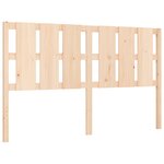 vidaXL Cadre de lit sans matelas bois de pin massif