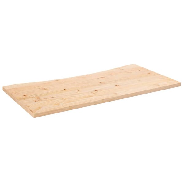vidaXL Dessus de bureau 110x55x2 5 cm bois massif de pin