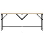vidaXL Table console chêne sonoma 180x29x75 cm bois d'ingénierie