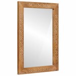 vidaXL Ensemble de mobilier de salle de bain avec tiroir 4 Pièces Marron