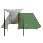 vidaXL Tente de camping 3 personnes vert imperméable