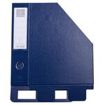 Porte revue Dos 70mm PVC Bleu EXACOMPTA