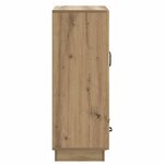 vidaXL Buffet Chêne artisanal 66 x 34 5 x 92 cm Bois d'ingénierie