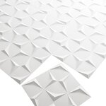WallArt Panneaux muraux 3D Beau 12 Pièces GA-WA28