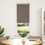 vidaXL Store enrouleur occultant café 60x150cm largeur du tissu 55 7cm