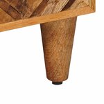 vidaXL Armoires de rangement avec tiroir Marron 105 x 33 5 x 46 cm
