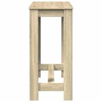 vidaXL Table de bar chêne sonoma 102x50x103 5 cm bois d'ingénierie