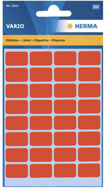 Etiquettes multi-usages 12 x 19 mm Pqt de 160 Bleues HERMA