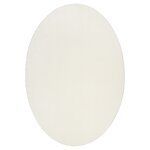 vidaXL Tapis "HUARTE" Crème 120x170 cm Ovale