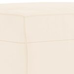 Banc banquette 100 x 35 x 41 cm velours crème 02_0010472