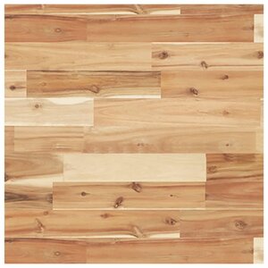 vidaXL Dessus de table carré 50x50x4 cm bois massif d'acacia