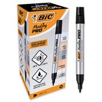 Marqueur Permanent Marking Pro Utilisation Extrême Pointe Ogive Noir x 12 BIC