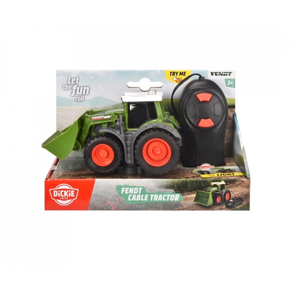 Dickie 203732000 - Tractor Fendt avec cable