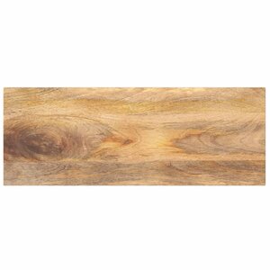 vidaXL Dessus de table 90x20x3 8 cm rectangulaire bois massif manguier