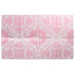 vidaXL Tapis d'extérieur Rose 160x230 cm PP