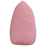 vidaXL Coussin de Dos Rose 140 x 24 x 50 cm Velours