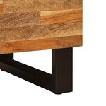 vidaXL Meuble TV Marron 80 x 33 x 46 cm Bois de mangue massif