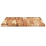 vidaXL Dessus de table rectangulaire 100x60x2 cm bois massif d'acacia