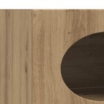 vidaXL Buffet Chêne artisanal 40 x 35 x 100 5 cm Bois d'ingénierie