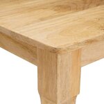 vidaXL Table basse Marron 110 x 55 x 40 cm Bois de mangue massif