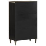 vidaXL Buffet 60x33x100 cm bois de manguier massif