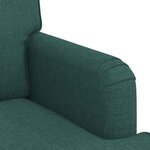 vidaXL Canapé Vert foncé 84 x 80 x 85 cm tissu