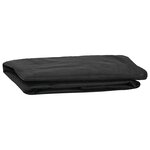vidaXL Housse de Table Extérieure Noir 102 x 102 x 10 cm Tissu 600D