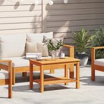 vidaXL Table basse 70x40x45 cm en bois d'acacia massif