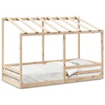 vidaXL Lit pour enfants sans matelas 80x200 cm bois pin massif