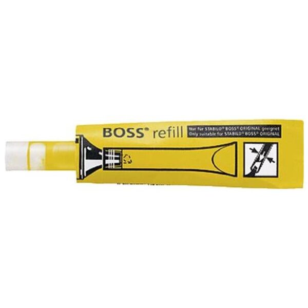 Recharge pour surligneur BOSS ORIGINAL Jaune STABILO