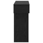 vidaXL Chêne Noir 101 x 30 x 74 cm
