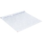 vidaXL Films pour fenêtre 2 Pièces dépoli motif de fleurs PVC