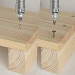 Wolfcraft jeu de forets à rechange 16 pièces all-in-one