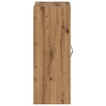 vidaXL Armoire murale chêne artisanal 69 5x34x90 cm bois d'ingénierie
